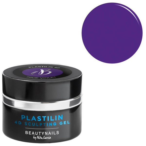 Plastilin 4d true violet 5g Beauty Nails GP101-28.jpg