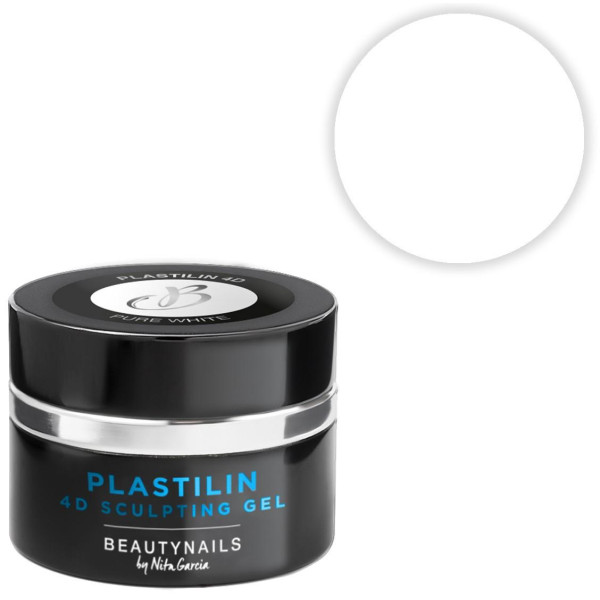 Plastilin 4d - bianco puro 5g Beauty Nails GP104-28.jpg