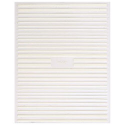 Sticker elástico linha branca Beauty Nails DS021-28