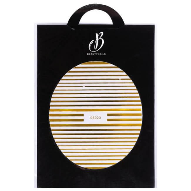 Sticker elastiek gouden lijn Beauty Nails DS023-28