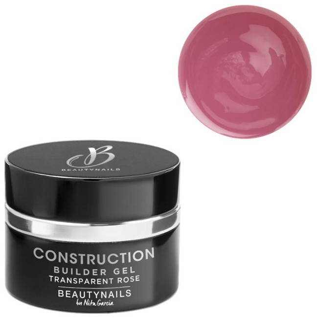 Gel constructor transparente rosa 15g Beauty Nails G3014-28