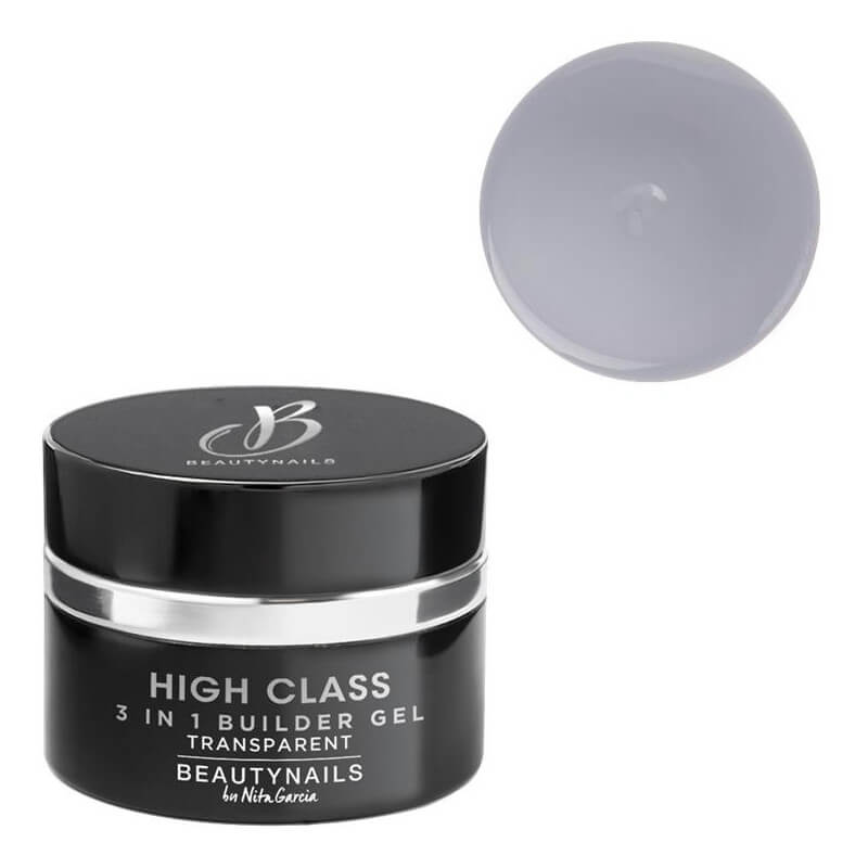 Gel High Class 3-in-1 transparent 15g Beauty Nails GHC1-28