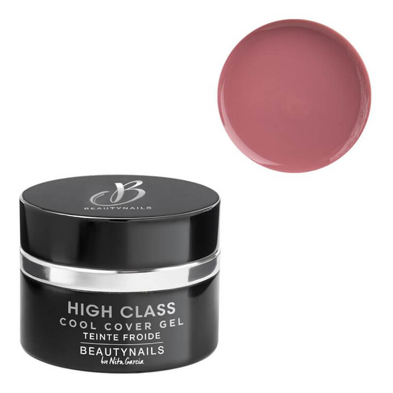 Gel de alta classe 3em1 fresco bege rosa 15g Beauty Nails GHCC15-28