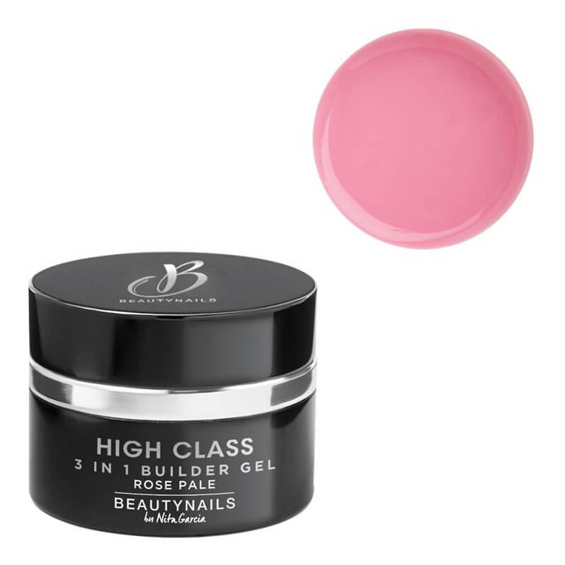 Gel di alta classe 3 in 1 rosa pallido 15g Beauty Nails GHCR15-28