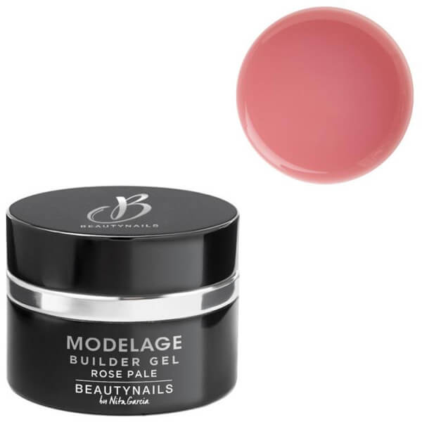 Gel de modelado builder de 50 g en rosa pálido Beauty Nails GPM50-28