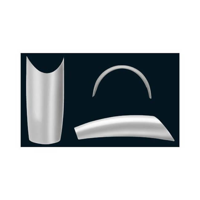 Tips Geometrische halftransparant n07 - 50 tips Beauty Nails GS07-28