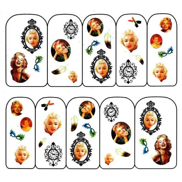 Decalques medalhão - Marilyn Beauty Nails RE101.jpg Decalques medalhão - Marilyn Beauty Nails RE101.jpg