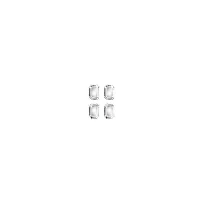Strass swarovski langwerpig - 4 stuks per zakje Beauty Nails SW04D-28.jpg