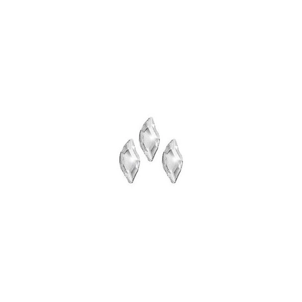 Strass swarovski leaf - 3 pces par Sachet Beauty Nails SW06D-28.jpg
