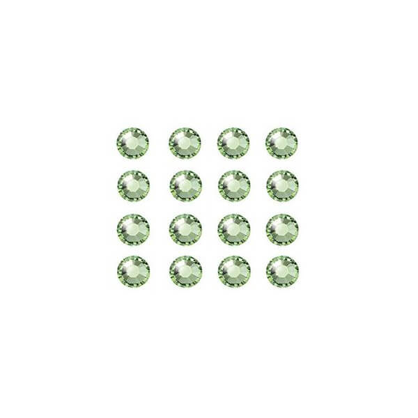 Swarovski peridot rhinestones - 3 mm diameter - 36 pieces per pack Beauty Nails SW07B-28