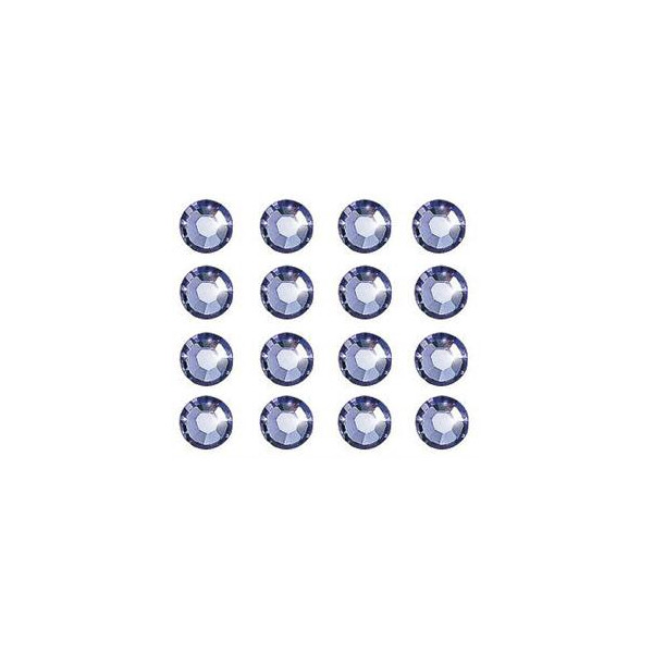 Diamantes de imitación de tanzanita Swarovski - diámetro 3 mm - 36 piezas por bolsita Beauty Nails SW05B-28