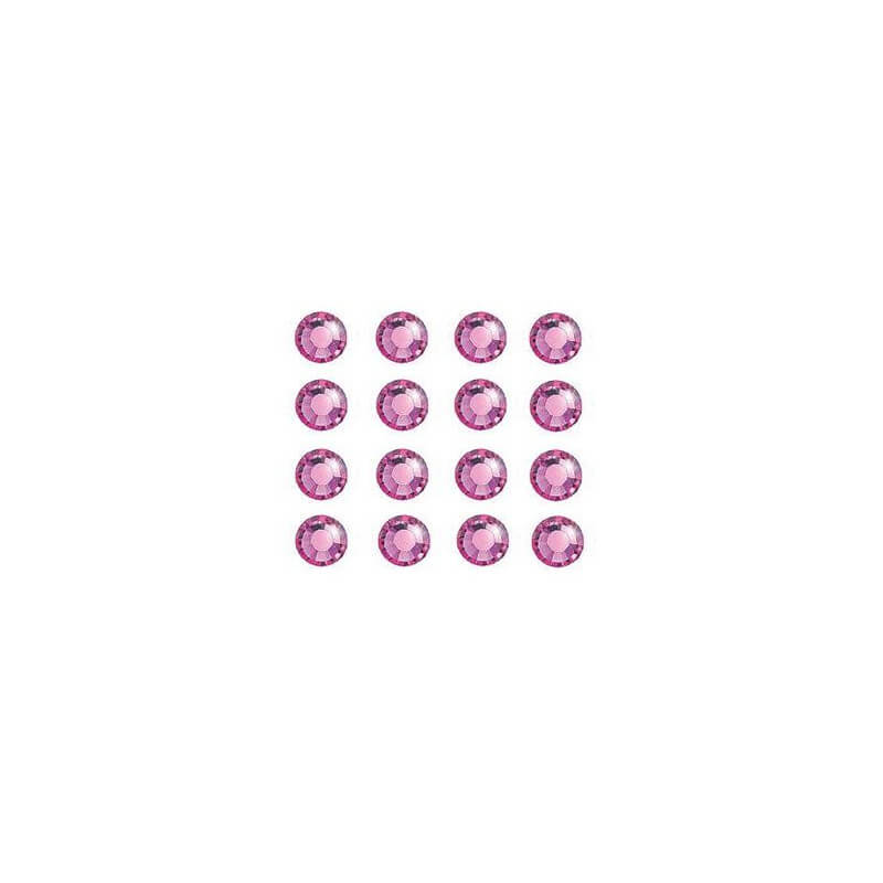 Strass swarovski roze - diam 3 mm - 36 stuks per zakje Beauty Nails SW04B-28