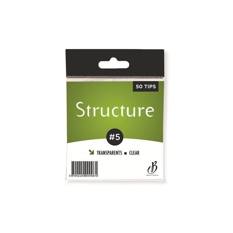 Consejos de estructura transparente n05 - 50 consejos Beauty Nails ST05-28