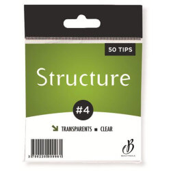 Tips Structure transparant n04 - 50 tips Beauty Nails ST04-28