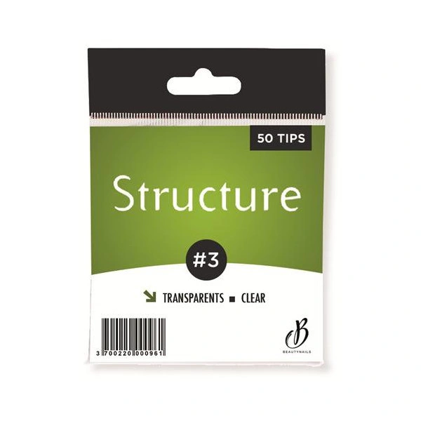 Tips Struttura trasparente n03 - 50 suggerimenti Beauty Nails ST03-28