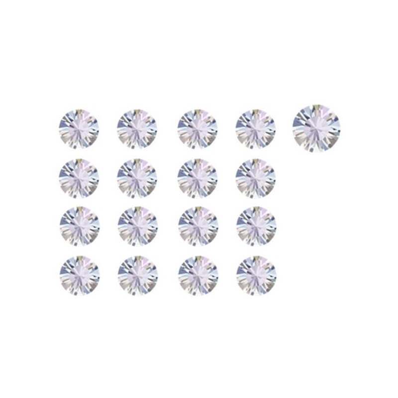 Strass crystal aurora borealis - size 5 (1.7 mm) - 1440 pcs Beauty Nails SSW31-5-28