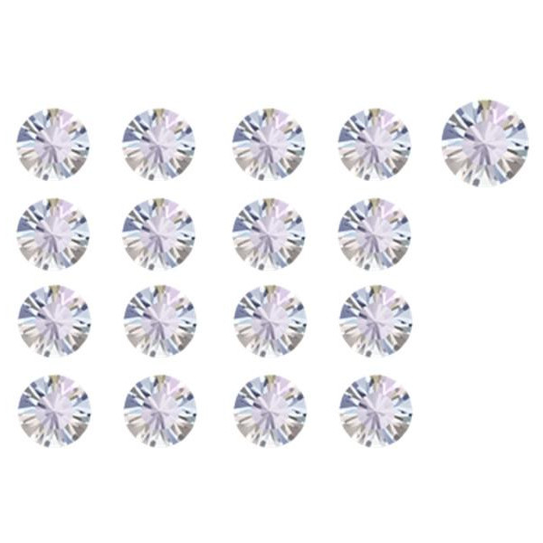 Strass crystal AB - size 3 (1.2 mm) - 1440 pcs Beauty Nails SSW31-3-28