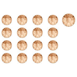 Strass lichtperzik - maat 3 (1,2 mm) - 1440 stuks Beauty Nails SSW23-3-28