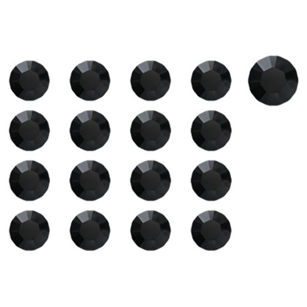Piedras del Strass negro azabache - tamaño 5 (1.7 mm) - 1440 piezas Beauty Nails SSW02-5-28