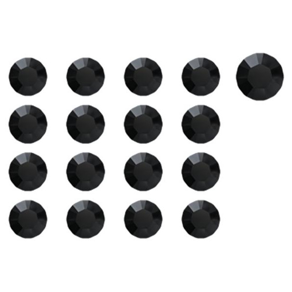Strass tiefschwarz - Größe 5 (1,7 mm) - 1440 Stück Beauty Nails SSW02-5-28 Strass tiefschwarz - Größe 5 (1,7 mm) - 1440 Stück Beauty Nails SSW02-5-28