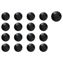 Strass nero jet - taglia 3 (1,2 mm) - 1440 pezzi Beauty Nails SSW02-3-28