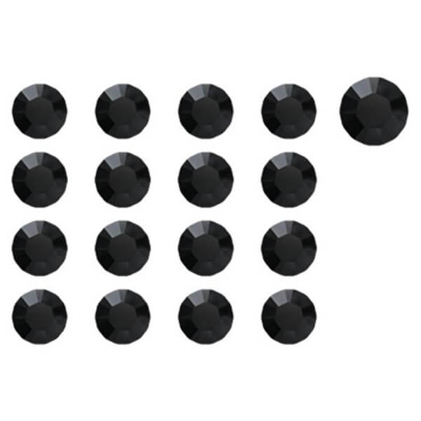 Strass jet black - size 3 (1.2 mm) - 1440 pcs Beauty Nails SSW02-3-28