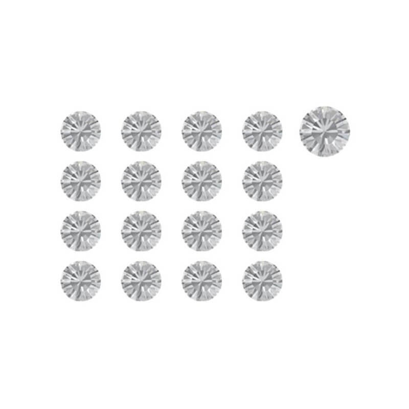 Strass de cristal - tamanho 5 (1,7 mm) - 1440 peças Beauty Nails SSW01-5-28 Strass de cristal - tamanho 5 (1,7 mm) - 1440 peças Beauty Nails SSW01-5-28