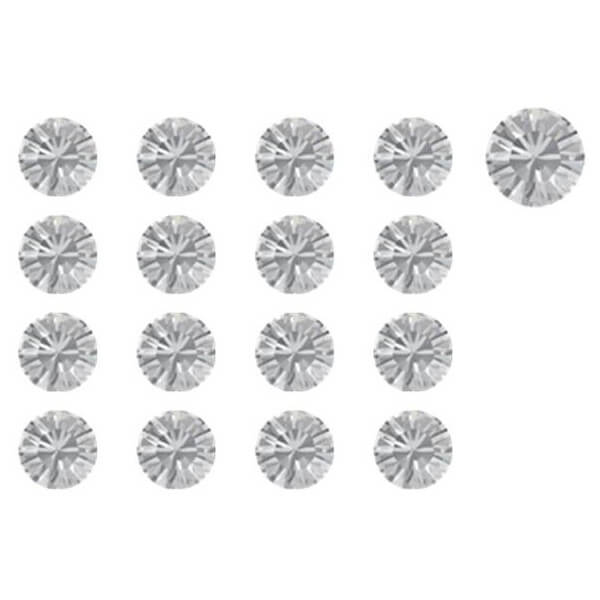 Strass crystal - tamanho 3 (1,2 mm) - 1440 peças Beauty Nails SSW01-3-28 Strass crystal - tamanho 3 (1,2 mm) - 1440 peças Beauty Nails SSW01-3-28