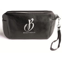 Etui van zwart kunstleer Beauty Nails TR02-28