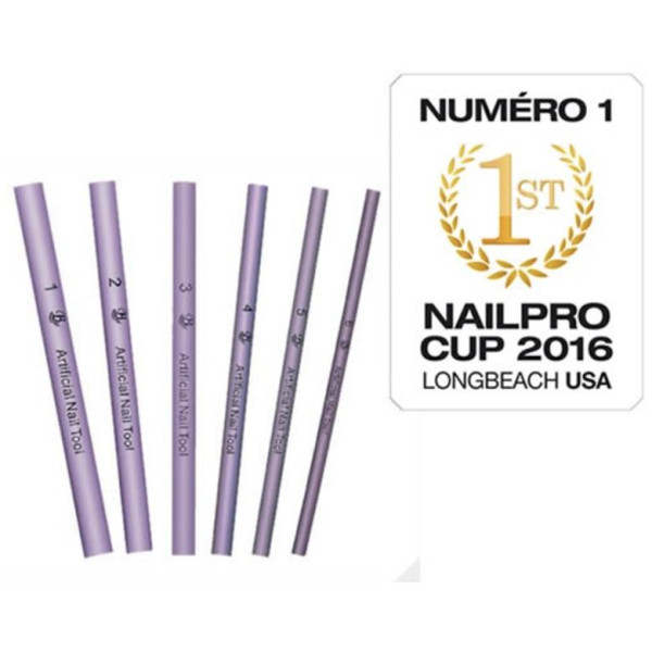 Tube for forms set of 6 sizes Beauty Nails T05-28
