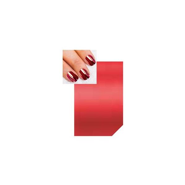 Transfer foil rubí (rojo) - 1m Beauty Nails NGBF03-28
