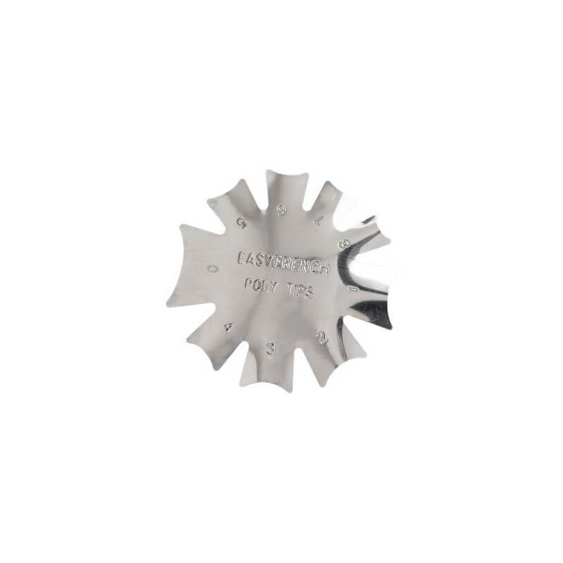 Roze cutter 9 maten Beauty Nails 803-1-28