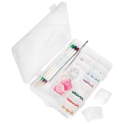 Aufbewahrungsbox mit herausnehmbaren Fächern Beauty Nails 1080-28