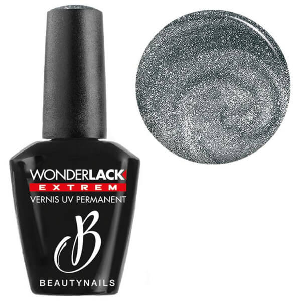 Vernice per unghie Wonderlack argento Bright 12ML Beauty Nails WLE019-28