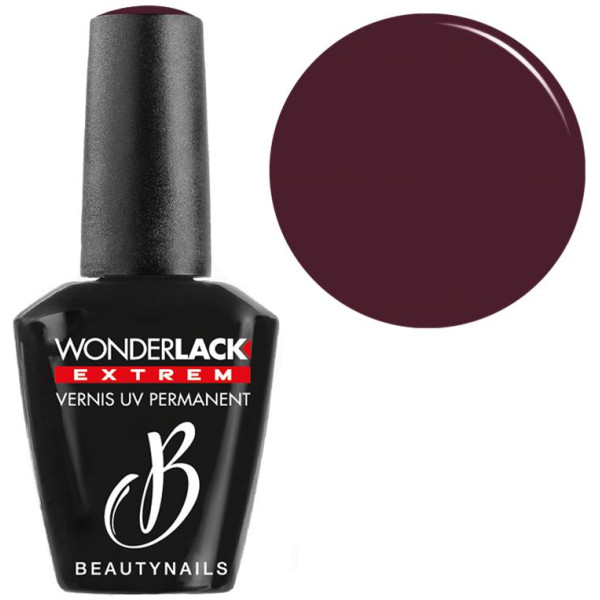 Wonderlack varnish dark burgundy Venice beach 12ML Beauty Nails WLE042-28