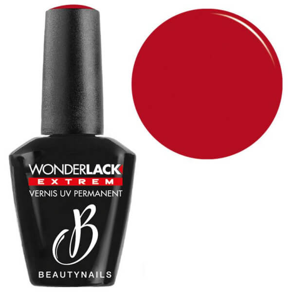 Vernice smalto Wonderlack rosso Iconic red 12ML Beauty Nails WLE095-28