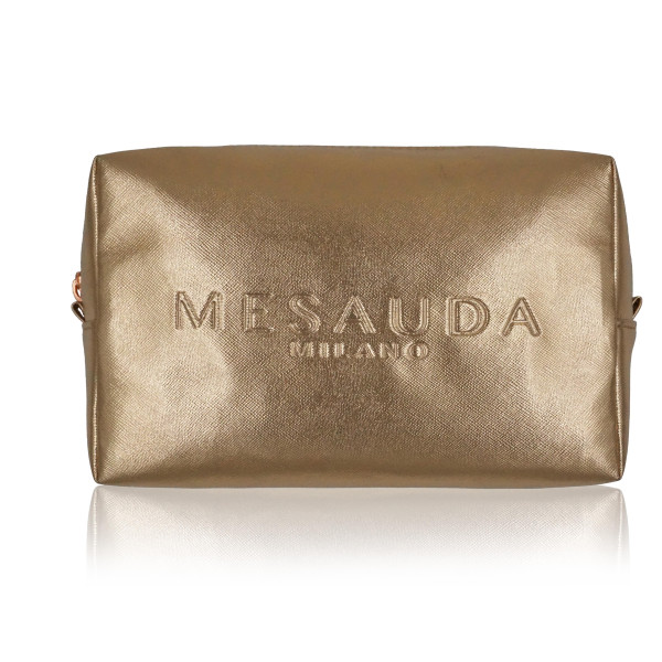 Mesauda Milano Rose Gold Natale 2019 celebrations pouch.