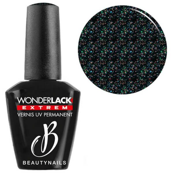 Wonderlak extrema Beautynails NEGRO METEOR DAZOL WLE106