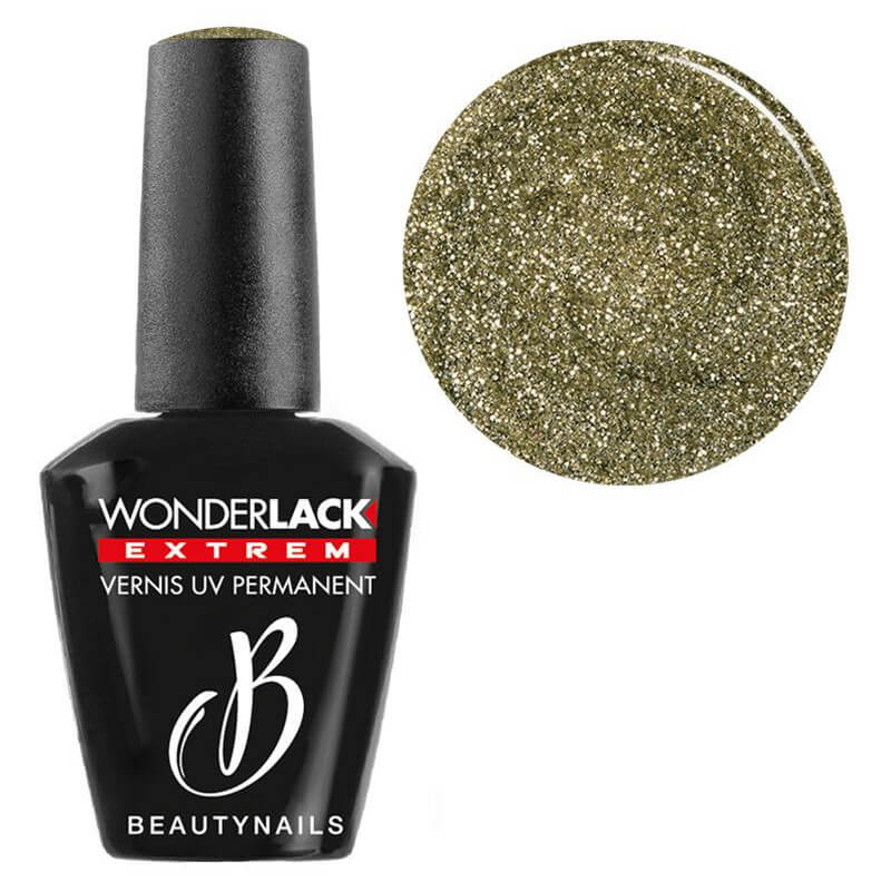 Extreme Wonderlak Beautynails GOLDEN STRA GLITTERS WLE108