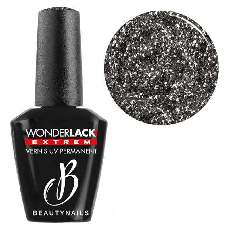 Wonderlack Extreme Beautynails Heavy Glitter Silber