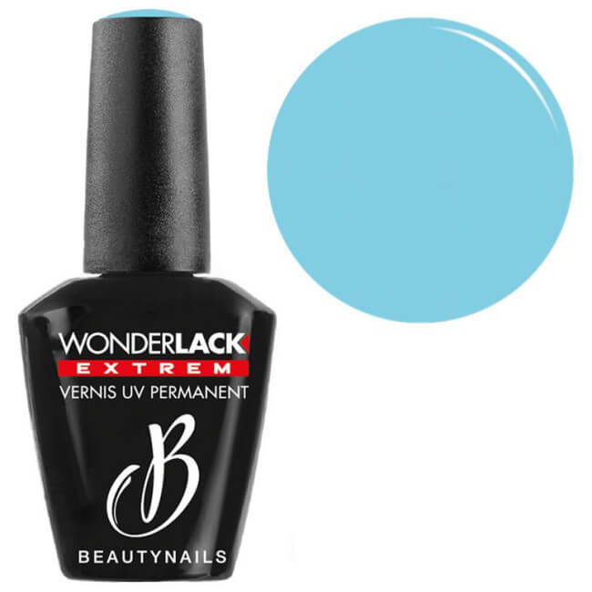Wonderlack Extrême Beautynails Pastel Bleu betekent "Wonderlack Extreme Beautynails Pastel Blauw" in het Nederlands.