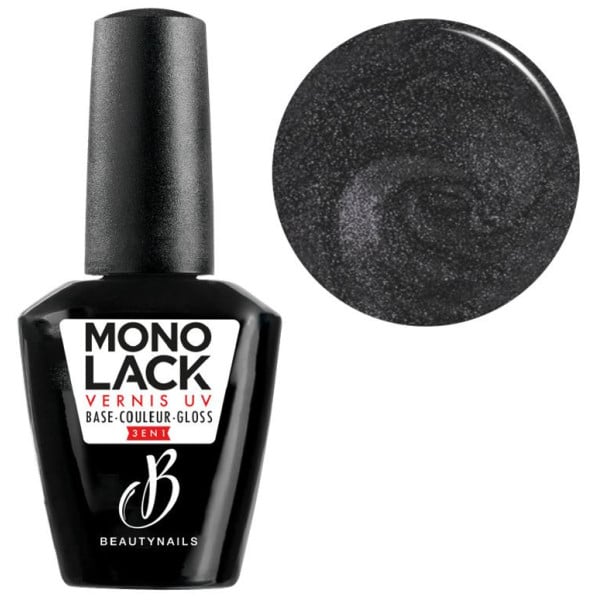Vernis Monolak noir irrisé Reglisse 8ML Beauty Nails ML573-28