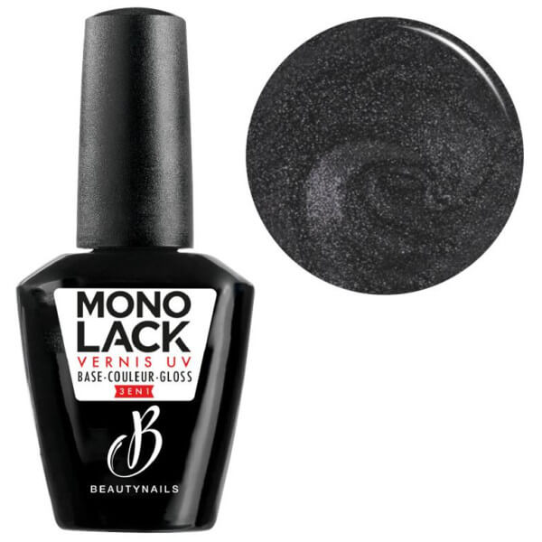 Vernis Monolak zwart glinsterend Zoethout 8ML Beauty Nails ML573-28 Vernis Monolak zwart glinsterend Zoethout 8ML Beauty Nails ML573-28