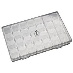 Storage box with 28 compartments Beauty Nails