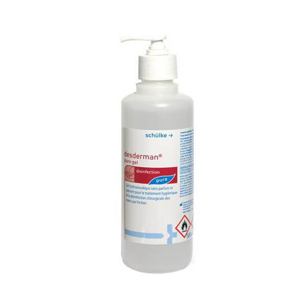 Desderman pure Gel 500ml (bomba montada) Beauty Nails