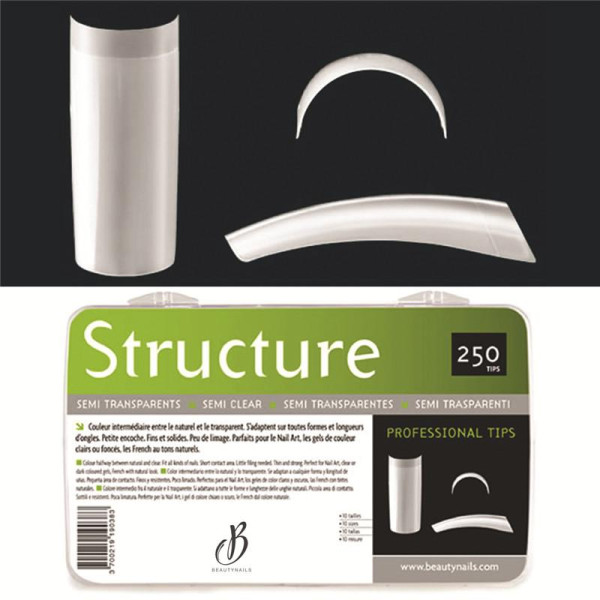 Estructura de cápsulas semitransparentes - 250 consejos Beauty Nails