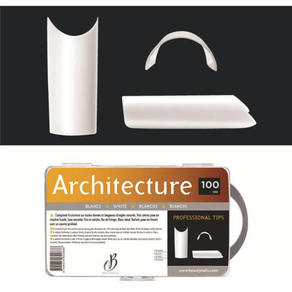 Architecture Whites - 100 tips Beauty Nails