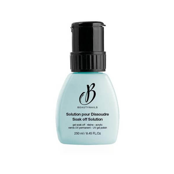Solução para dissolver bomba 250ml Beauty Nails Solução para dissolver bomba 250ml Beauty Nails