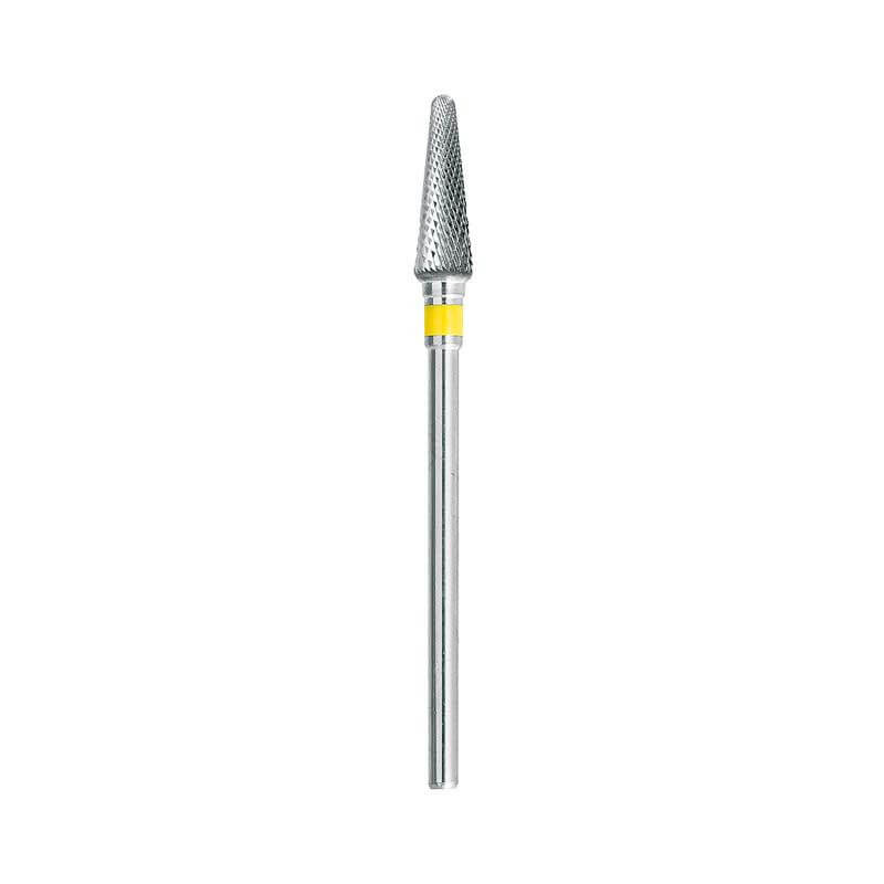 Fresa cônica Collet amarelo Beauty Nails