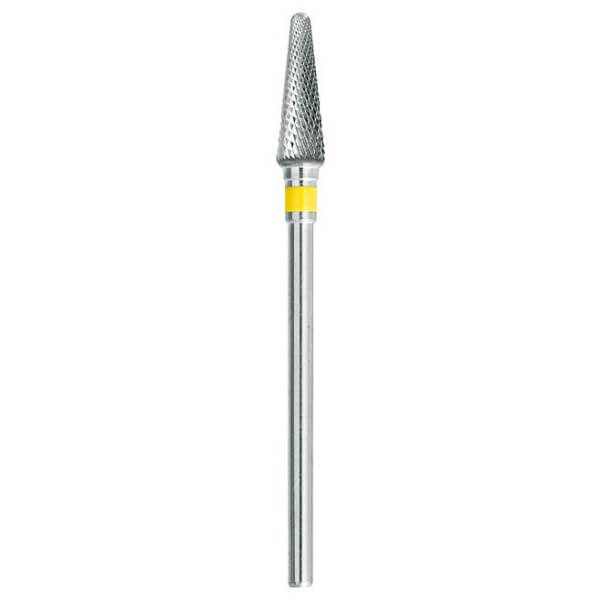 Fresa cônica Collet amarelo Beauty Nails Fresa cônica Collet amarelo Beauty Nails